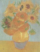 Vincent Van Gogh Still life:vase with Twelve Sunflowers (nn04) Sweden oil painting reproduction